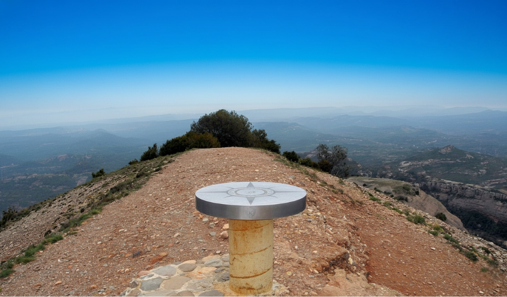 Panorámicas desde el Montcau en la ruta a La Mola