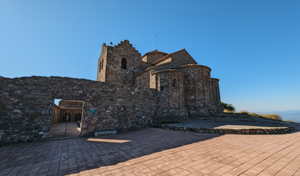 Monasterio de Sant Llorenç del Munt en La Mola