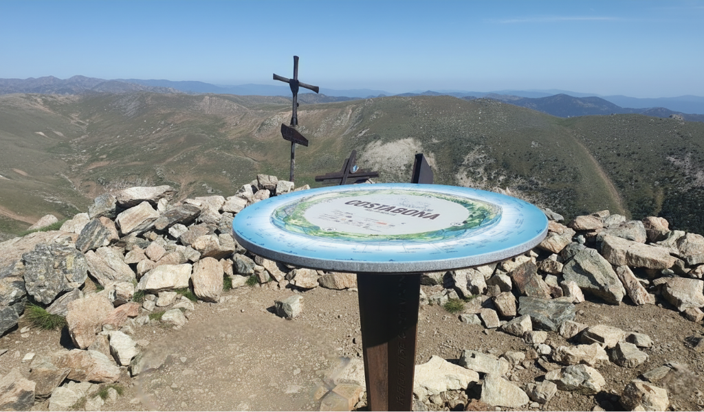 Vistas panorámicas desde la cima del Costabona