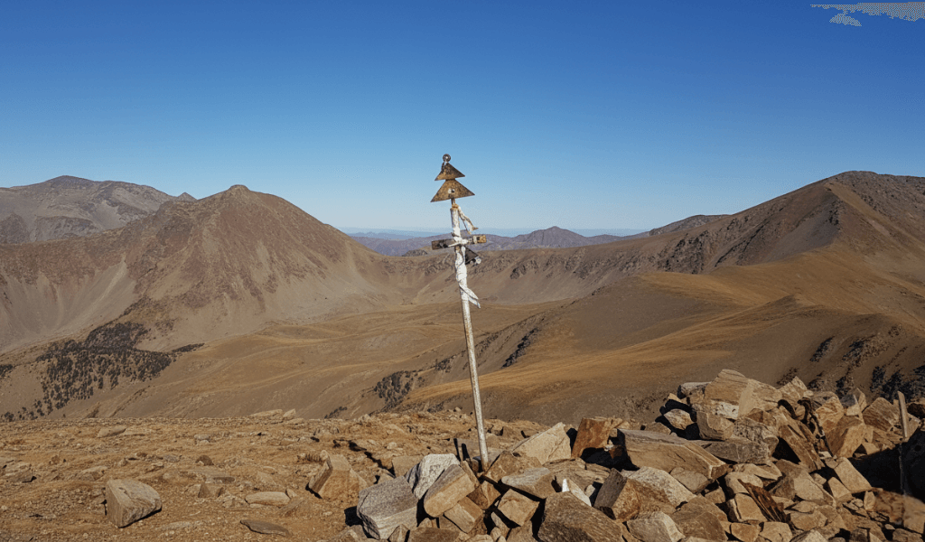 Pic de la Dona con vistas al pic de Bastiments
