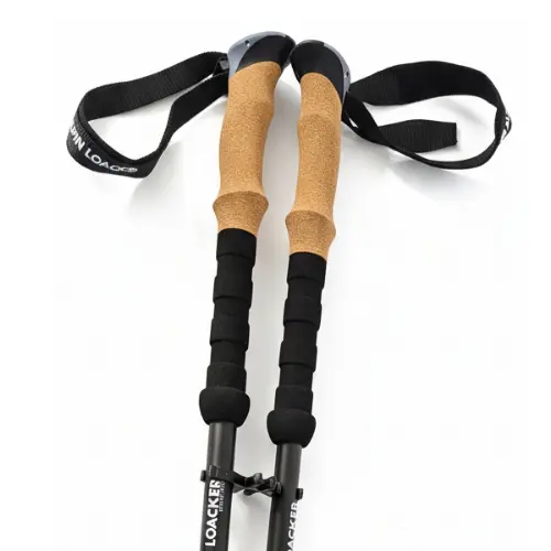 Puño extendido en bastones de trekking Puño extendido en bastones de trekking para cambiar el agarre sin ajustar la altura